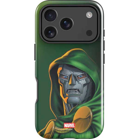 Marvel Dr. Doom Portrait iPhone 18 Pro Impact Case