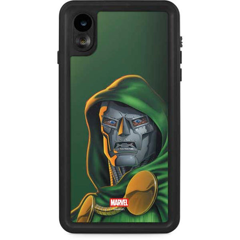 Marvel Dr. Doom Portrait iPhone XR Waterproof Case