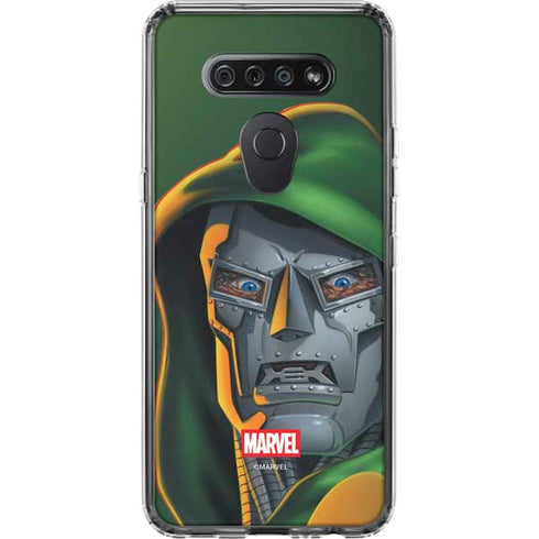 Marvel Dr. Doom Portrait LG K51/Q51 Clear Case