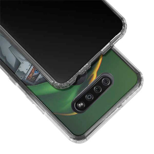 Marvel Dr. Doom Portrait LG K51/Q51 Clear Case