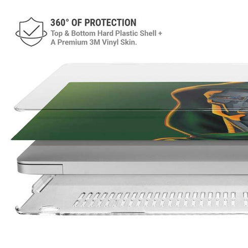 Marvel Dr. Doom Portrait MacBook Pro 14in (2021-24) Case plus Skin
