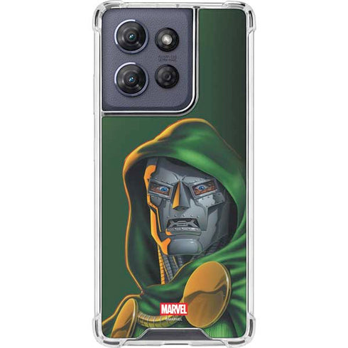 Marvel Dr. Doom Portrait Moto G 5G (2025) Clear Case