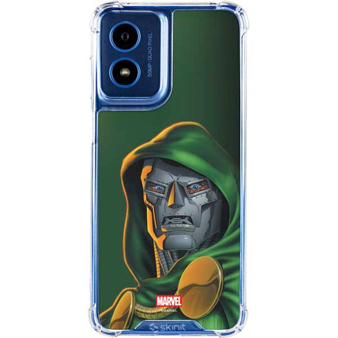 Marvel Dr. Doom Portrait Moto G Play 4G (2024) Clear Case