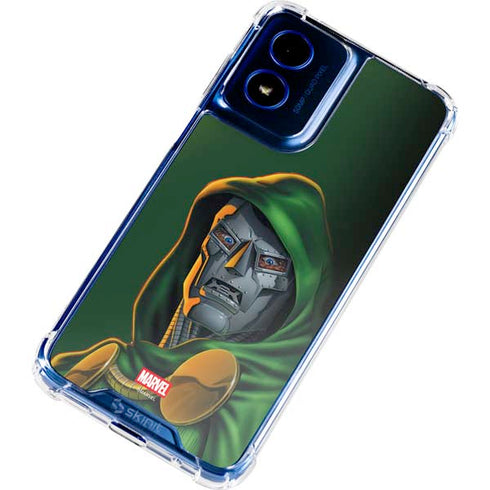 Marvel Dr. Doom Portrait Moto G Play 4G (2024) Clear Case