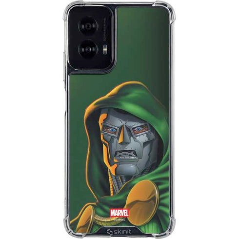 Marvel Dr. Doom Portrait Moto G Power 5G (2024) Clear Case