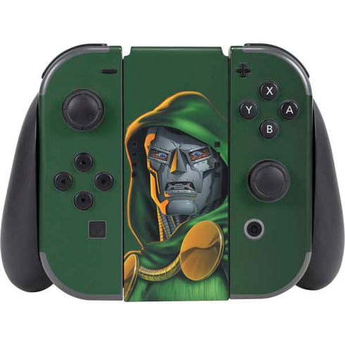 Marvel Dr. Doom Portrait Nintendo Switch (2017-2021) Joy-Con Controller Skin