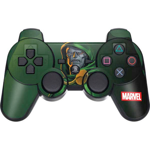Marvel Dr. Doom Portrait PS3 Dual Shock wireless controller Skin