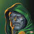 Marvel Dr. Doom Portrait PS4 Console Skin