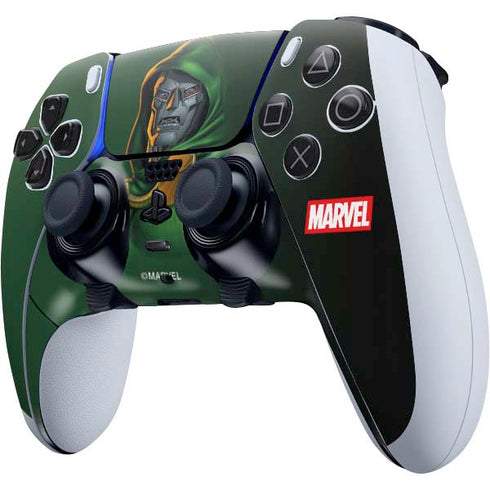 Marvel Dr. Doom Portrait PS5 DualSense Edge Pro Controller Skin