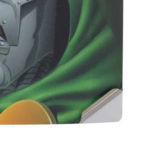 Marvel Dr. Doom Portrait PS5 Pro Disk Console Skin