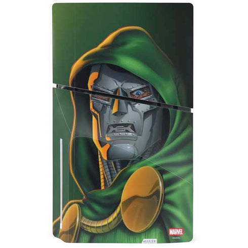 Marvel Dr. Doom Portrait PS5 Slim Disk Console Skin