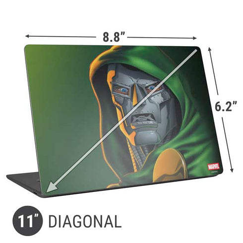 Marvel Dr. Doom Portrait Universal Laptop 11in (8.8 x 6.2in) Skin