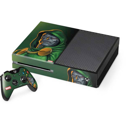 Marvel Dr. Doom Portrait Xbox One Console and Controller Bundle Skin