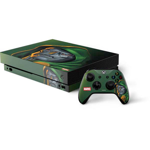 Marvel Dr. Doom Portrait Xbox One X Bundle Skin