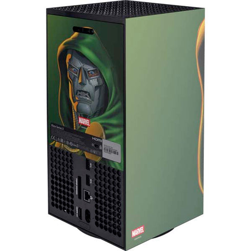 Marvel Dr. Doom Portrait Xbox Series X Console Skin