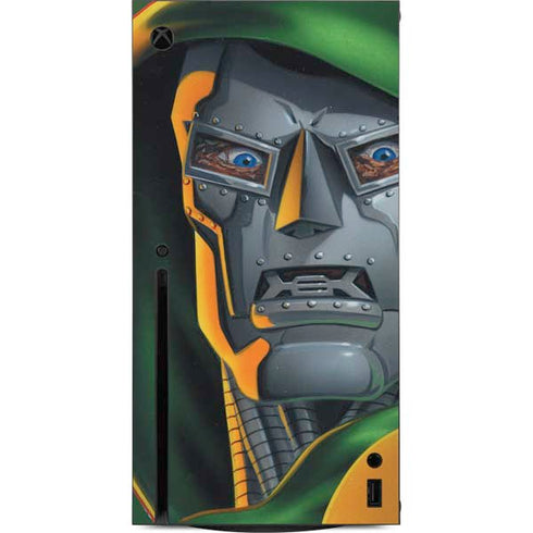 Marvel Dr. Doom Portrait Xbox Series X Console Skin