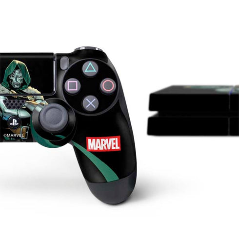 Marvel Dr. Doom PS4 Console and Controller Bundle Skin