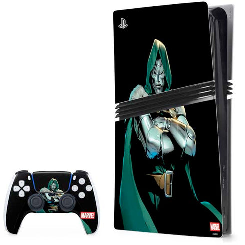 Marvel Dr. Doom PS5 Pro Bundle Skin
