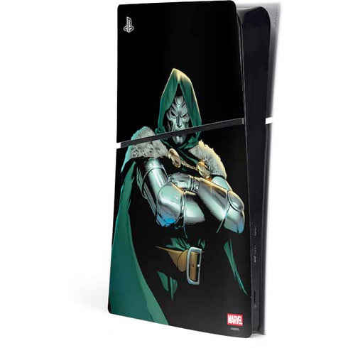 Marvel Dr. Doom PS5 Slim Digital Edition Console Skin