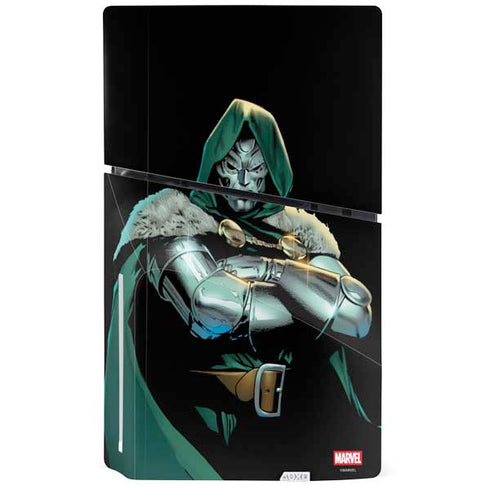Marvel Dr. Doom PS5 Slim Disk Console Skin
