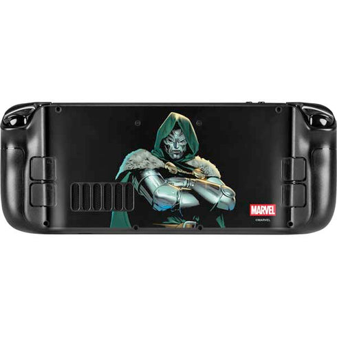 Marvel Dr. Doom Steam Deck Handheld Gaming Computer OLED Skin