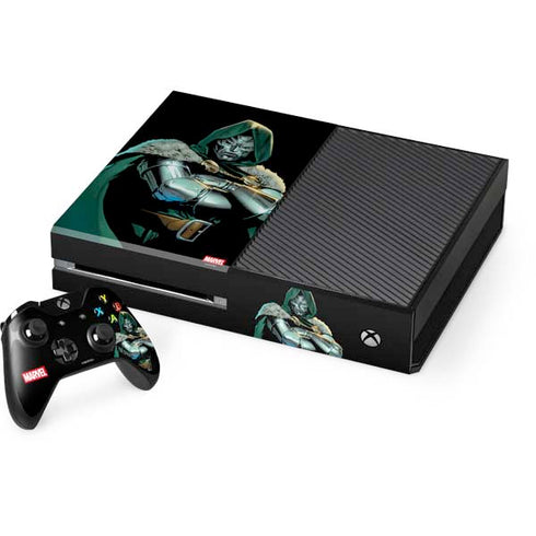 Marvel Dr. Doom Xbox One Console and Controller Bundle Skin