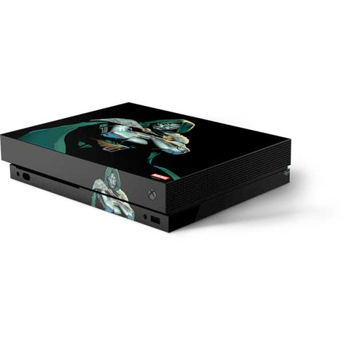 Marvel Dr. Doom Xbox One X Console Skin