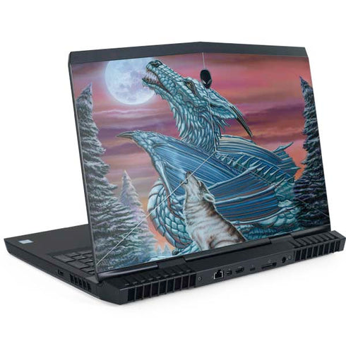 Dragon and the Wolf by Ed Beard Jr Dell Alienware Skin