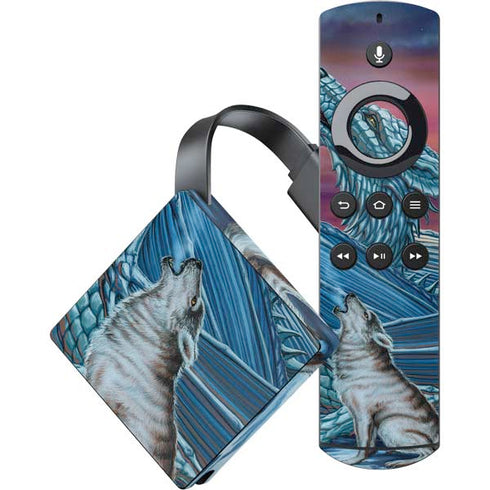 Dragon and the Wolf by Ed Beard Jr Amazon Fire TV Skin