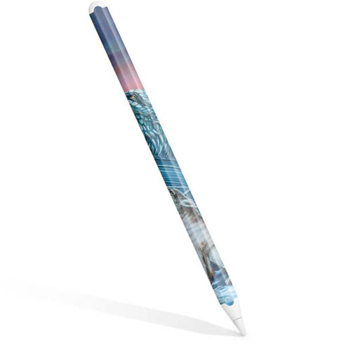 Dragon and the Wolf by Ed Beard Jr Apple Pencil (2nd Gen 2019) Skin