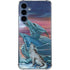 Dragon and the Wolf by Ed Beard Jr Galaxy A55 5G Clear Case