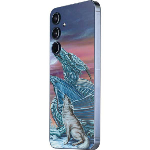 Dragon and the Wolf by Ed Beard Jr Galaxy A55 5G Skin