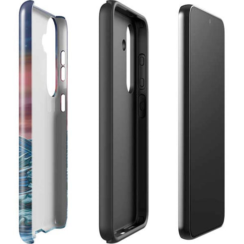 Dragon and the Wolf by Ed Beard Jr Galaxy S25 Impact Case
