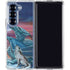 Dragon and the Wolf by Ed Beard Jr Galaxy Z Fold6 Clear Case