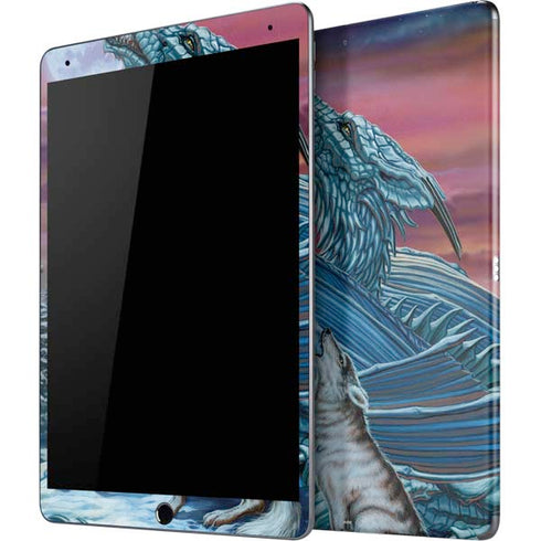 Dragon and the Wolf by Ed Beard Jr iPad Skins