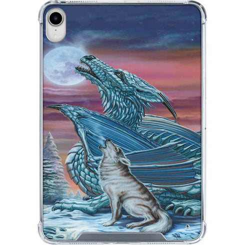 Dragon and the Wolf by Ed Beard Jr iPad 11th Gen (2025) Clear Case