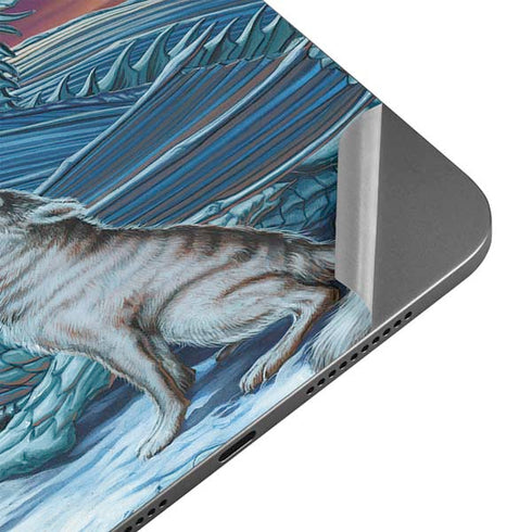Dragon and the Wolf by Ed Beard Jr Apple iPad Mini Skin