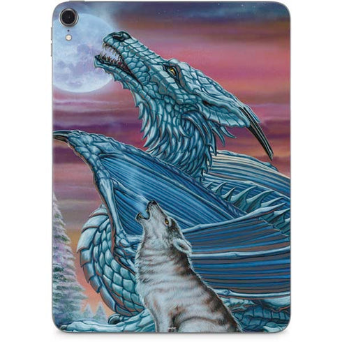 Dragon and the Wolf by Ed Beard Jr Apple iPad Pro Skin