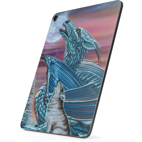 Dragon and the Wolf by Ed Beard Jr Apple iPad Pro Skin