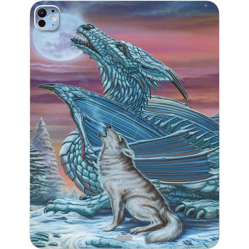 Dragon and the Wolf by Ed Beard Jr iPad Pro 13in M4 (2024) Skin