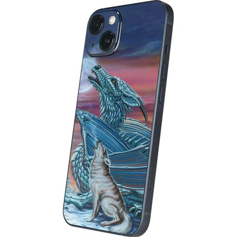 Dragon and the Wolf by Ed Beard Jr iPhone Skins