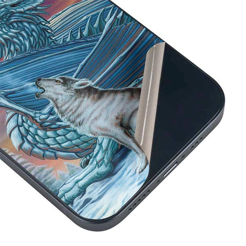 Dragon and the Wolf by Ed Beard Jr iPhone Skins