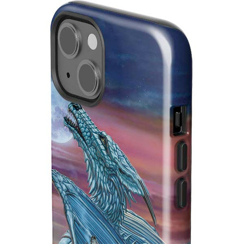 Dragon and the Wolf by Ed Beard Jr iPhone 15 Impact Case