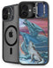 Dragon and the Wolf by Ed Beard Jr iPhone 16 Plus Kickstand Case