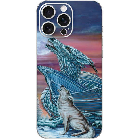 Dragon and the Wolf by Ed Beard Jr iPhone 16 Pro Max Skin