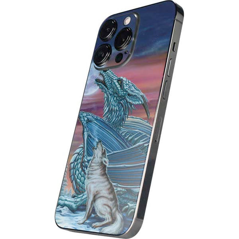 Dragon and the Wolf by Ed Beard Jr iPhone 16 Pro Skin