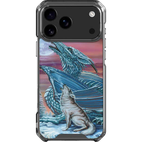 Dragon and the Wolf by Ed Beard Jr iPhone 18 Pro Max Clear Case