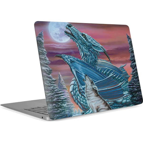 Dragon and the Wolf by Ed Beard Jr Apple MacBook Air Skin