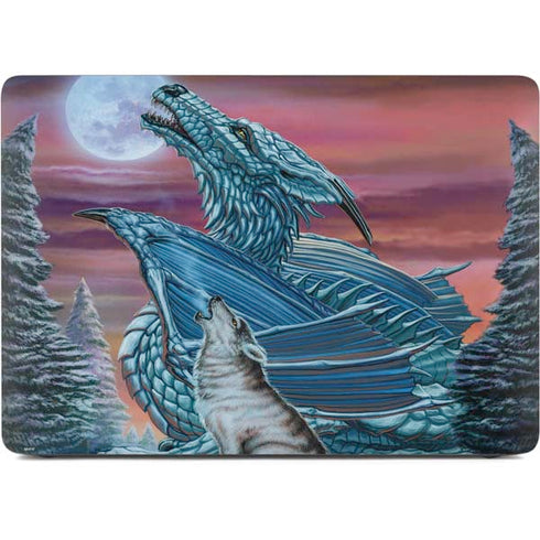 Dragon and the Wolf by Ed Beard Jr Apple MacBook Air Skin