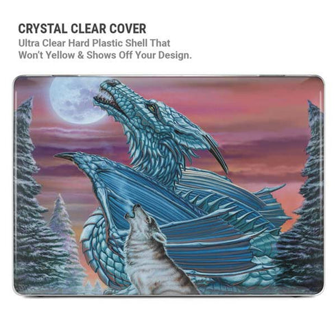 Dragon and the Wolf by Ed Beard Jr MacBook Pro 14in (2021-24) Case plus Skin